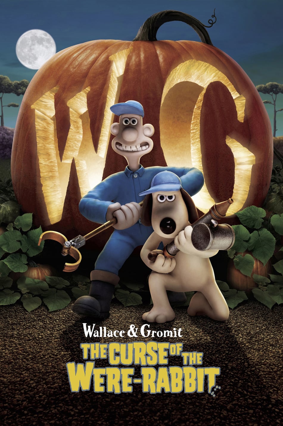 Caratula de WALLACE AND GROMIT IN THE CURSE OF THE WERE-RABBIT (Wallace & Gromit. La maldicion de las verduras) 