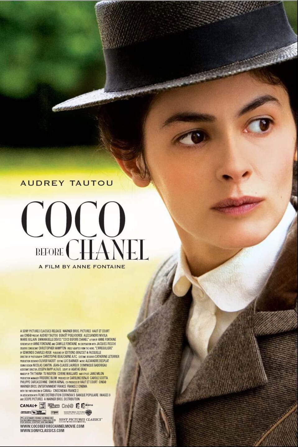 Caratula de Coco avant Chanel (Coco, de la rebeldía a la leyenda de Chanel) 