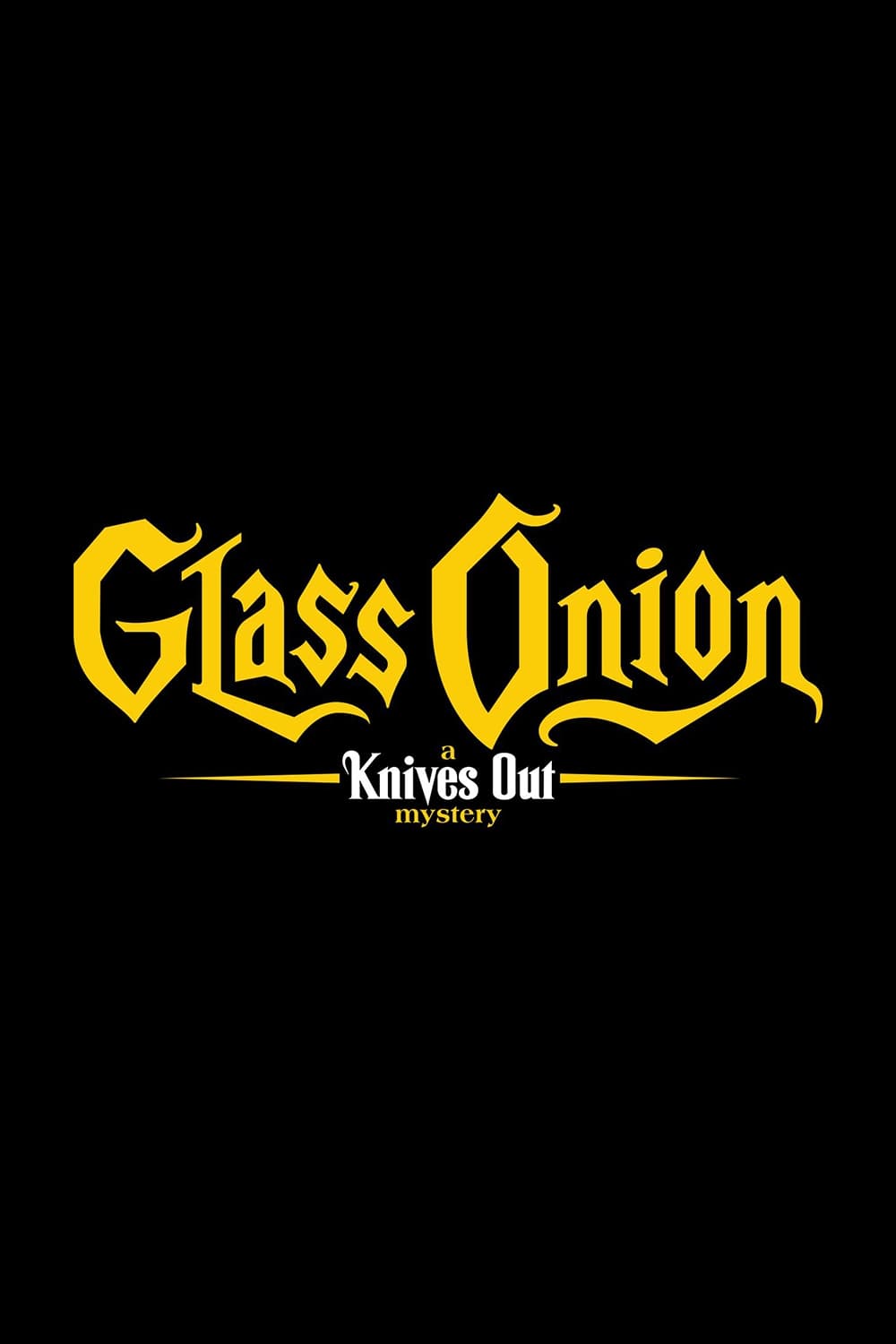 Caratula de Glass Onion: A Knives Out Mystery (Puñales por la espalda: El misterio de Glass Onion) 