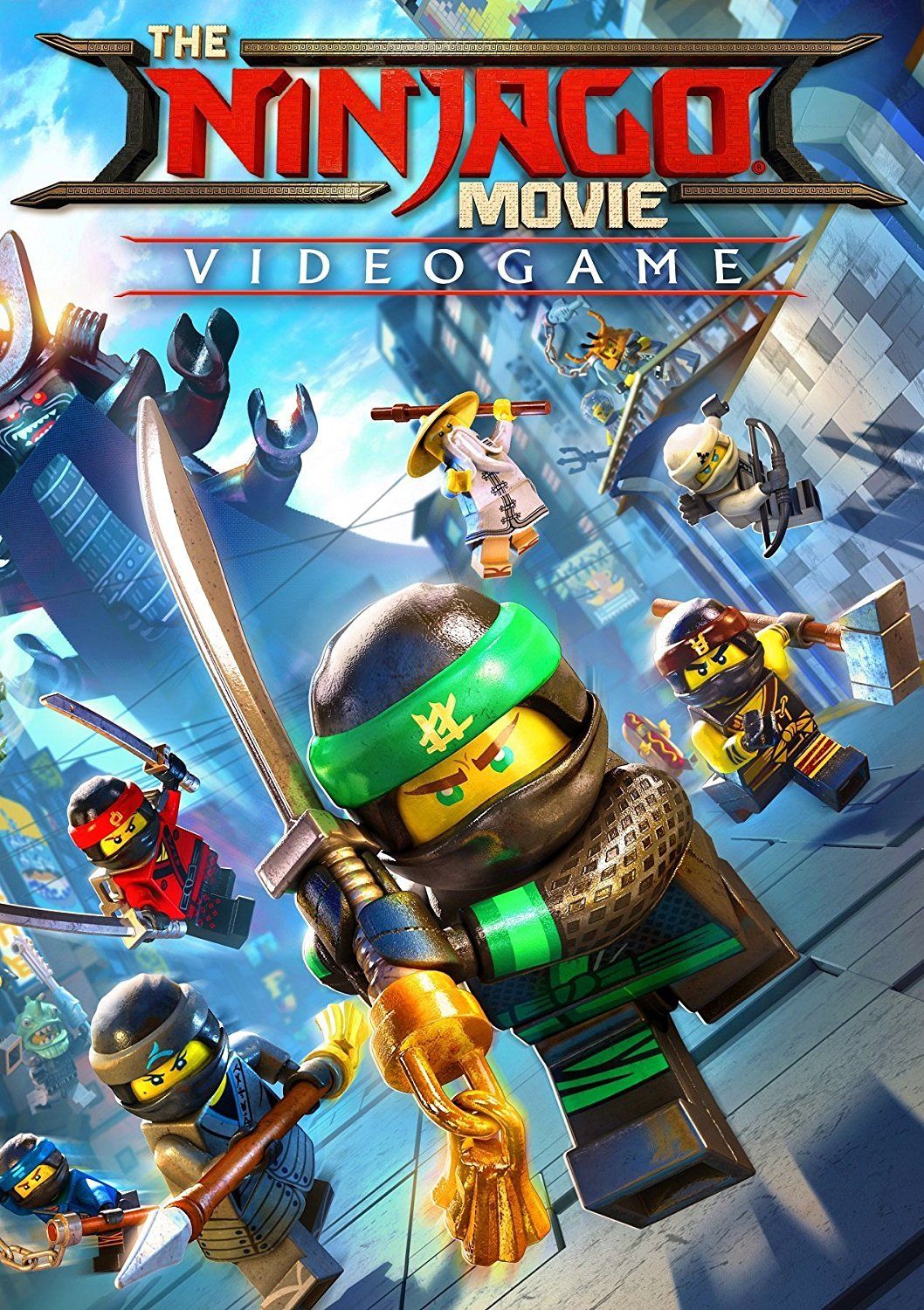 Caratula de The LEGO Ninjago Movie Videogame (La LEGO Ninjago Película: El videojuego) 