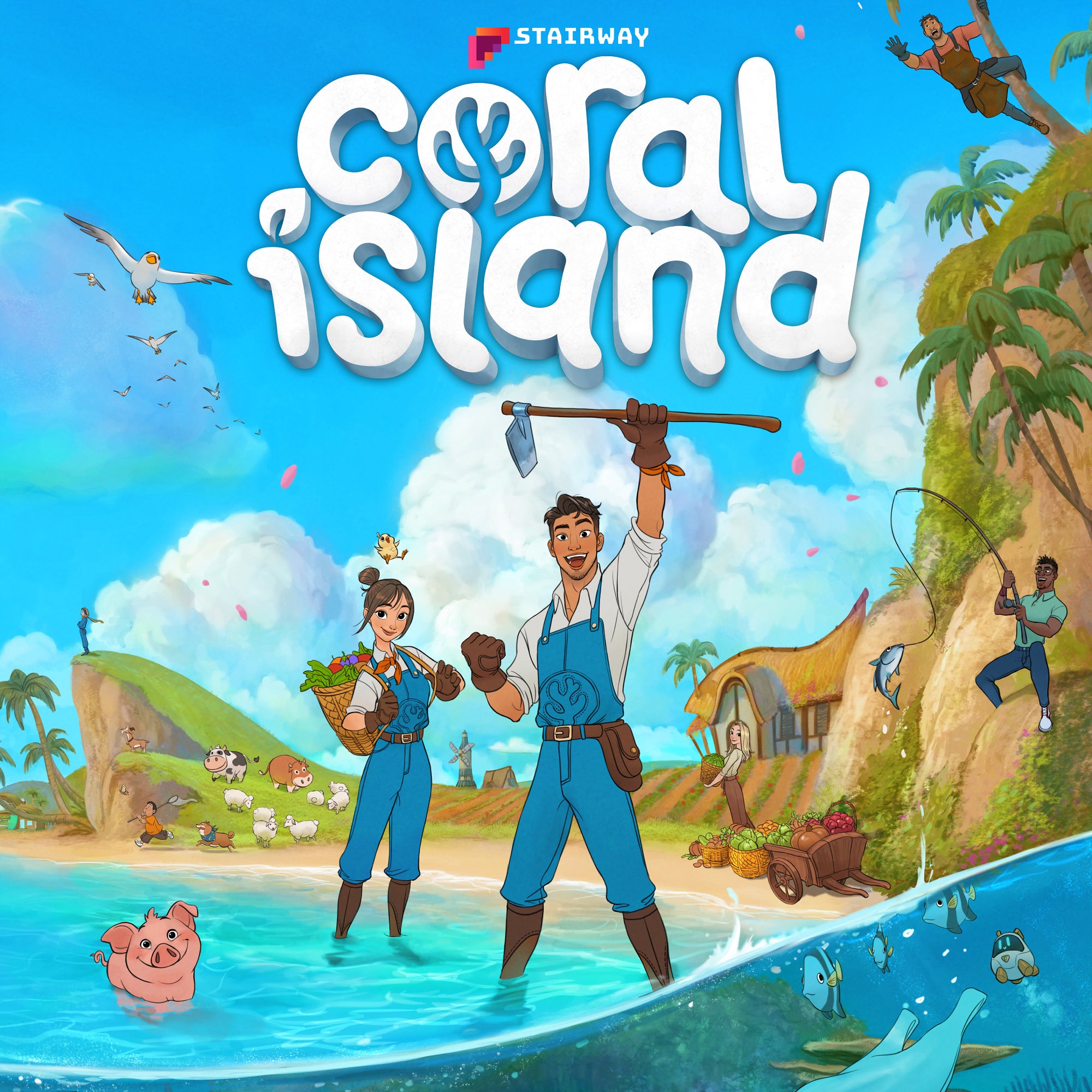 Caratula de Coral Island (Coral Island) 