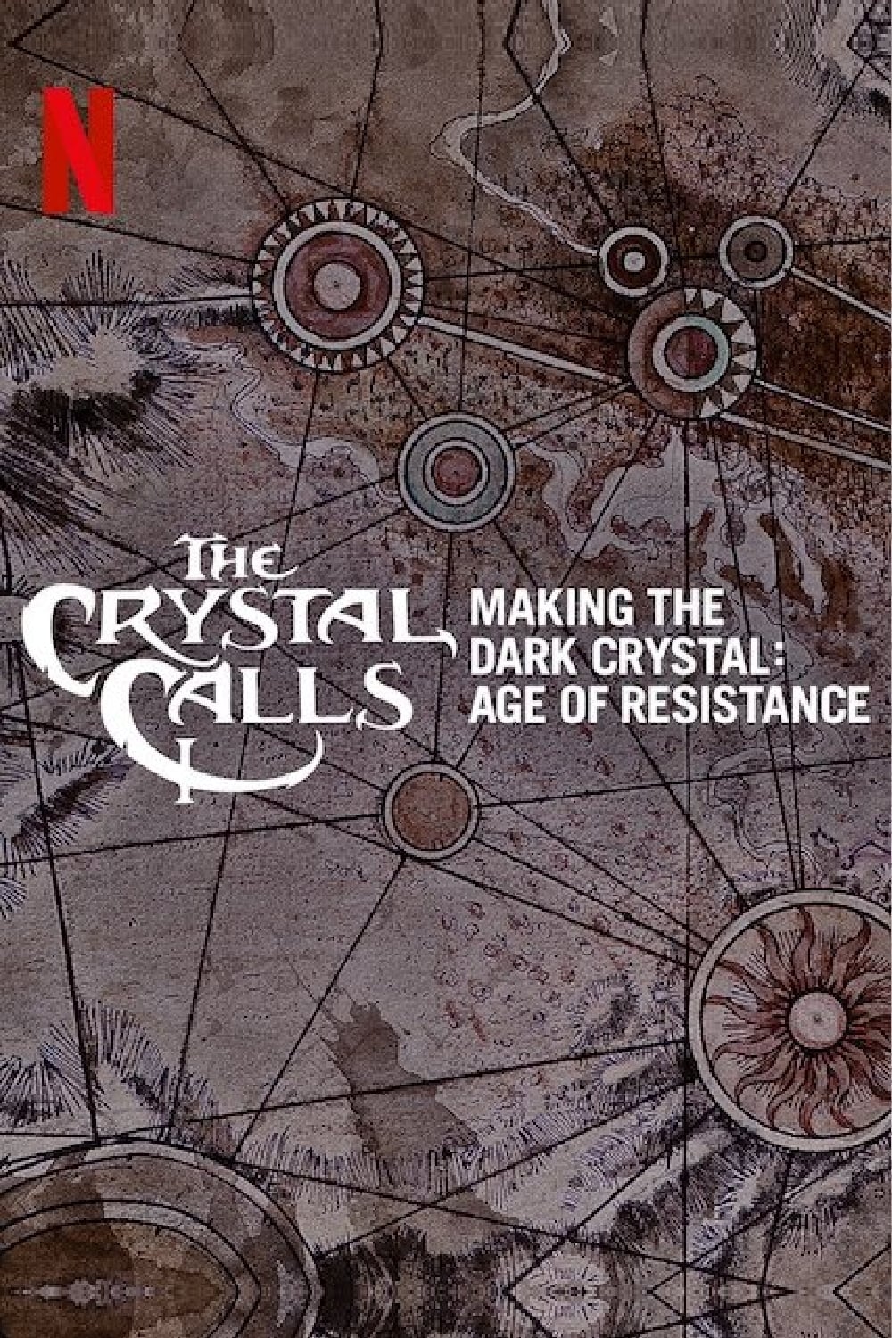 Caratula de THE CRYSTAL CALLS - MAKING THE DARK CRYSTAL: AGE OF RESISTANCE (La llamada del Cristal: Asi se hizo Cristal Oscuro: La era de la resistencia) 
