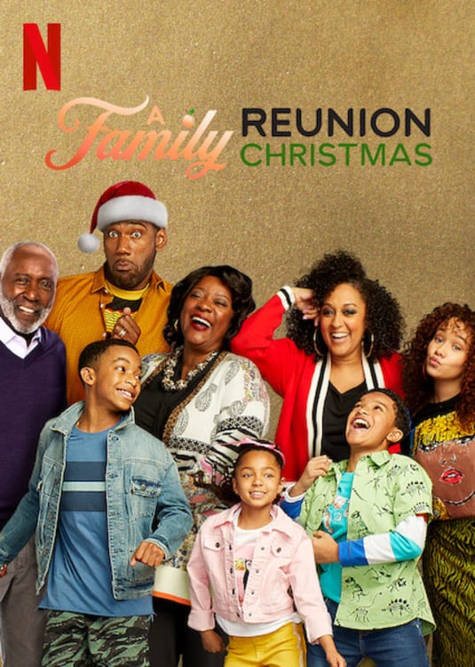 Caratula de A Family Reunion Christmas (Reunion familiar navideña) 