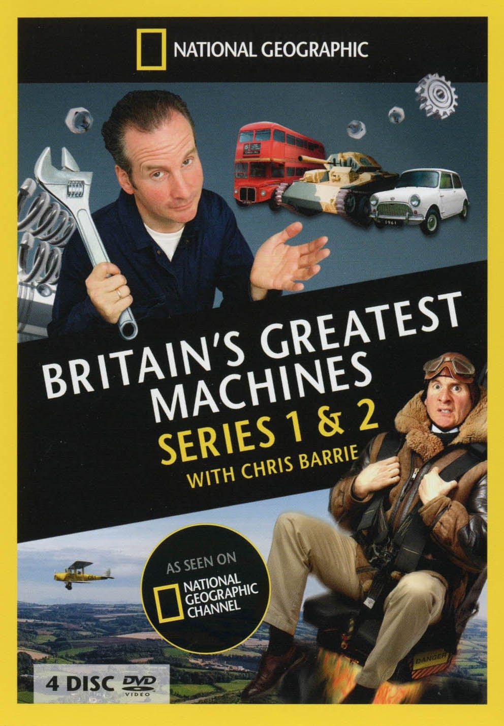 Caratula de Britain's Greatest Machines with Chris Barrie (Britain's Greatest Machines) 
