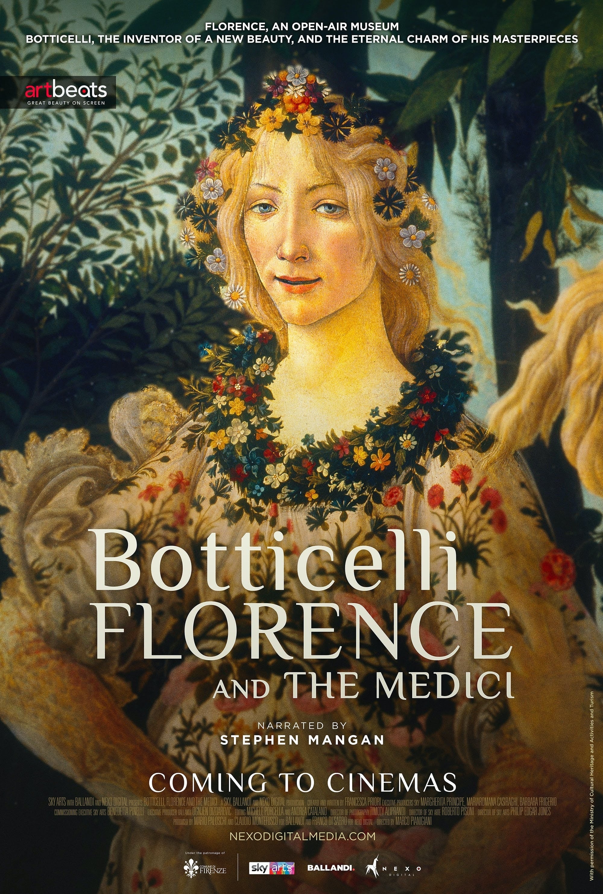 Caratula de Botticelli, Florence and the Medici (Botticelli y Florencia, el nacimiento de la belleza) 