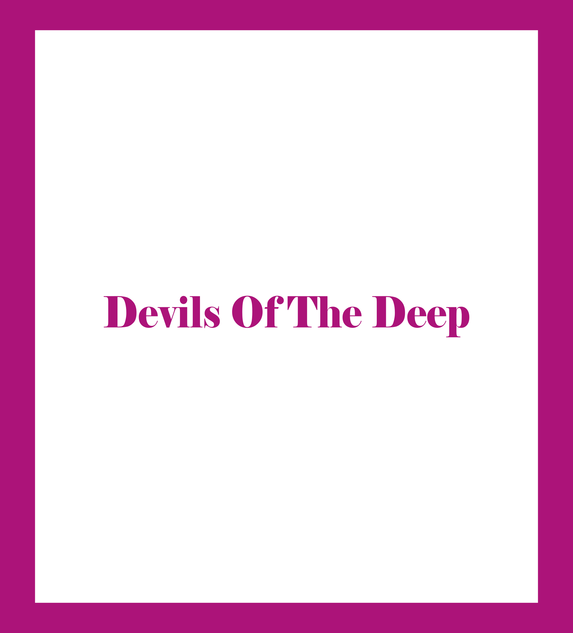 Caratula de Devils Of The Deep (Gigantes de las profundidades) 