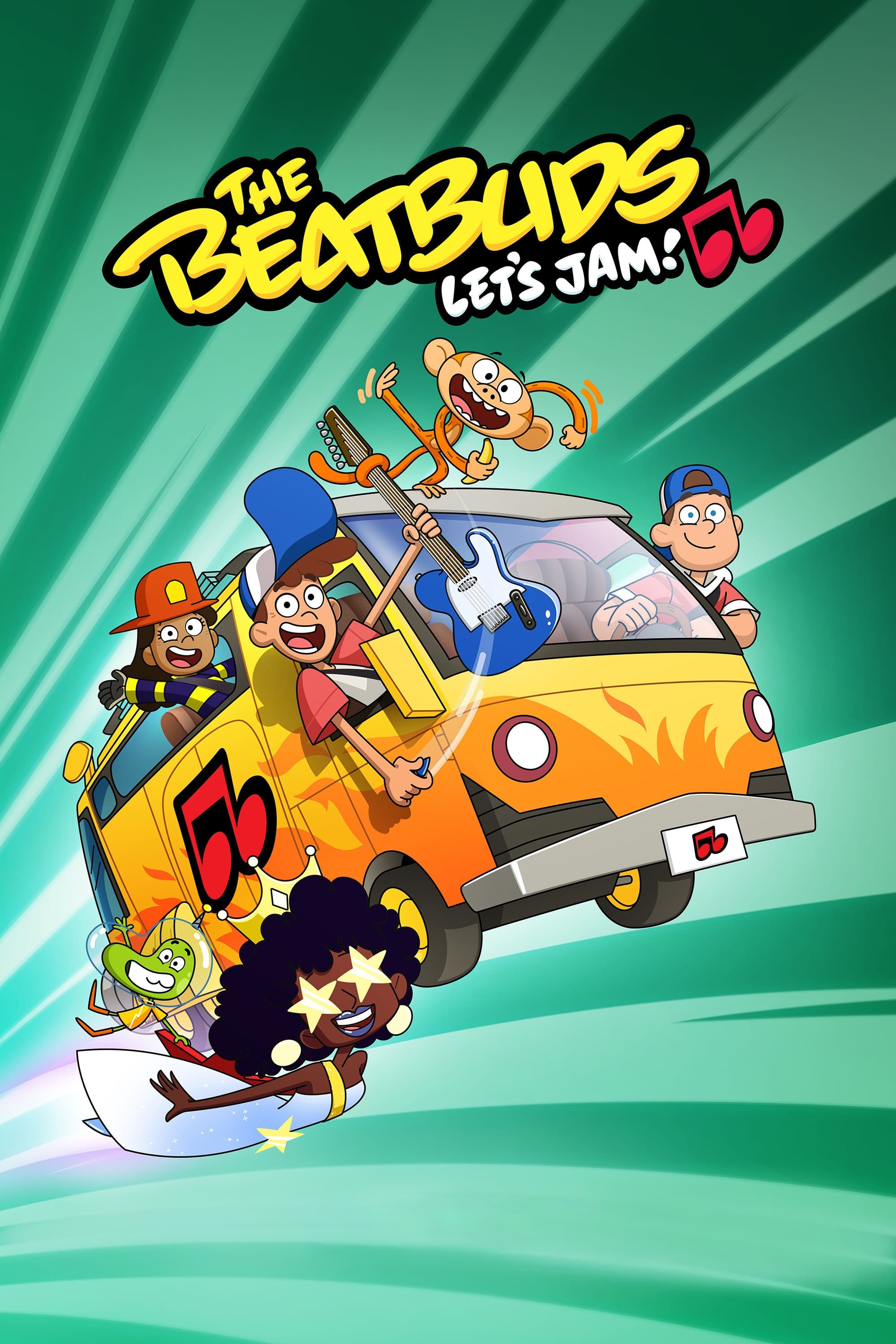 Caratula de The Beatbuds, Let's Jam! (Los Beatbuds, ¡a todo ritmo!) 