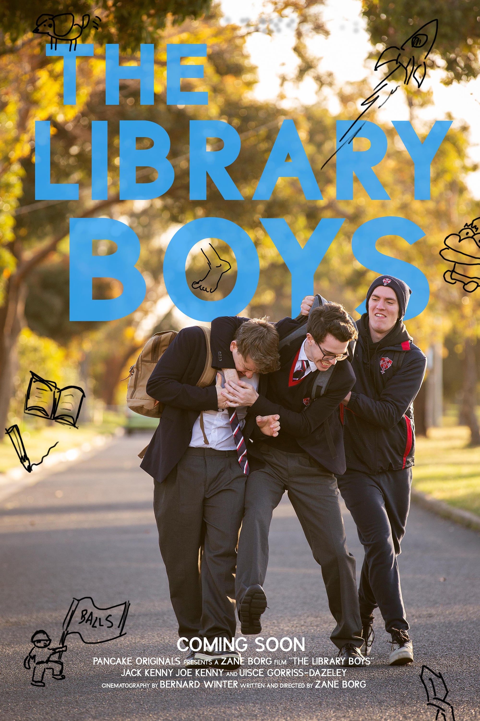 Caratula de THE LIBRARY BOYS (Como sobrevivir al instituto) 