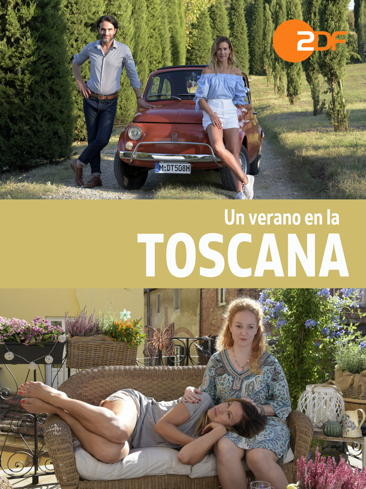 Caratula de Ein Sommer in der Toskana (Un verano en la Toscana) 