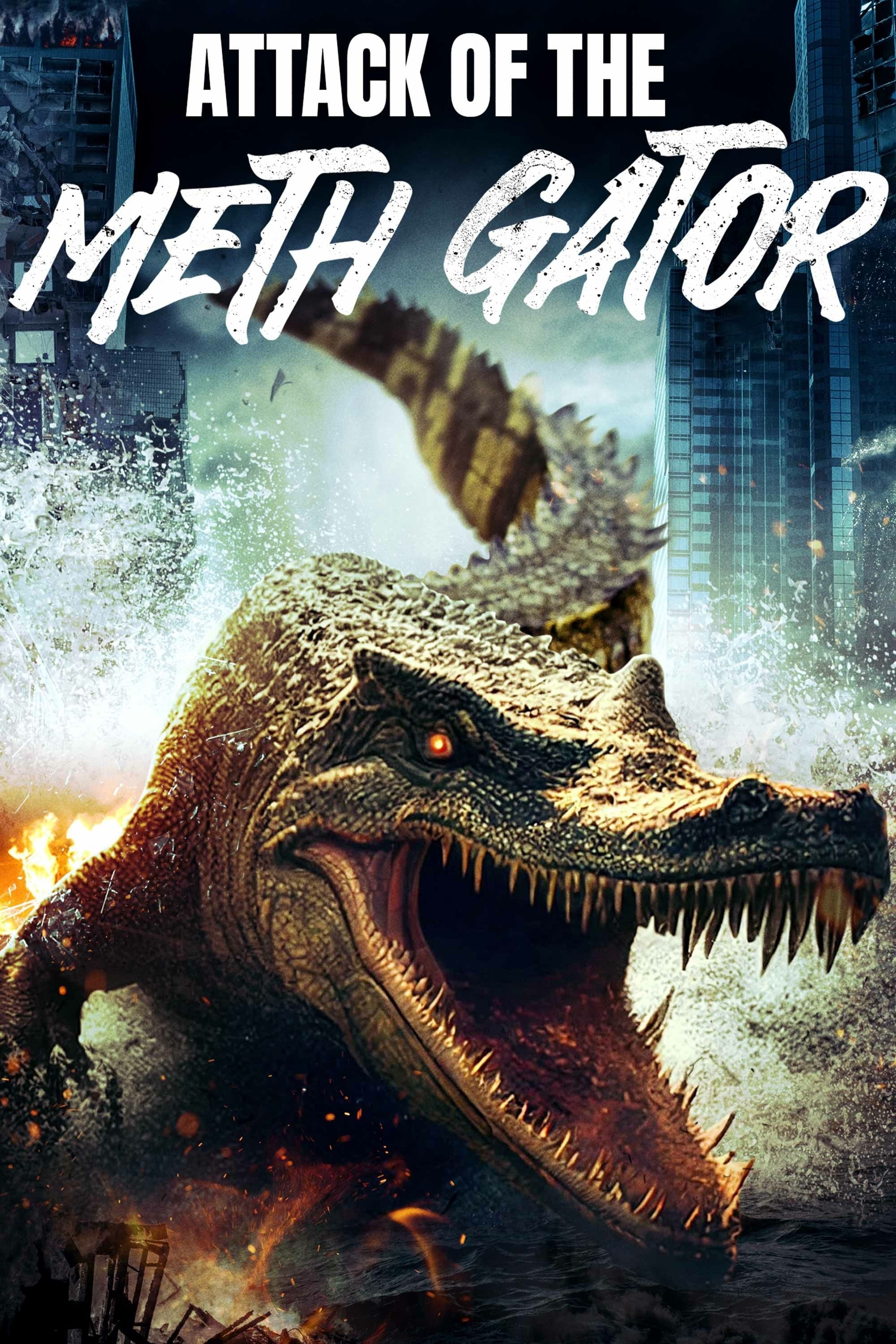 Caratula de Attack of the Meth Gator (El ataque del cocadrilo)