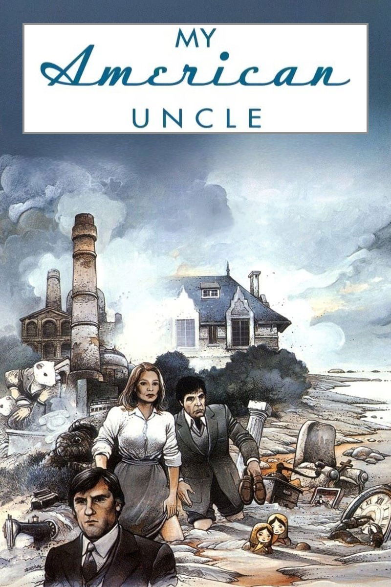 Caratula de MON ONCLE D AMERIQUE (Mi tio de America)