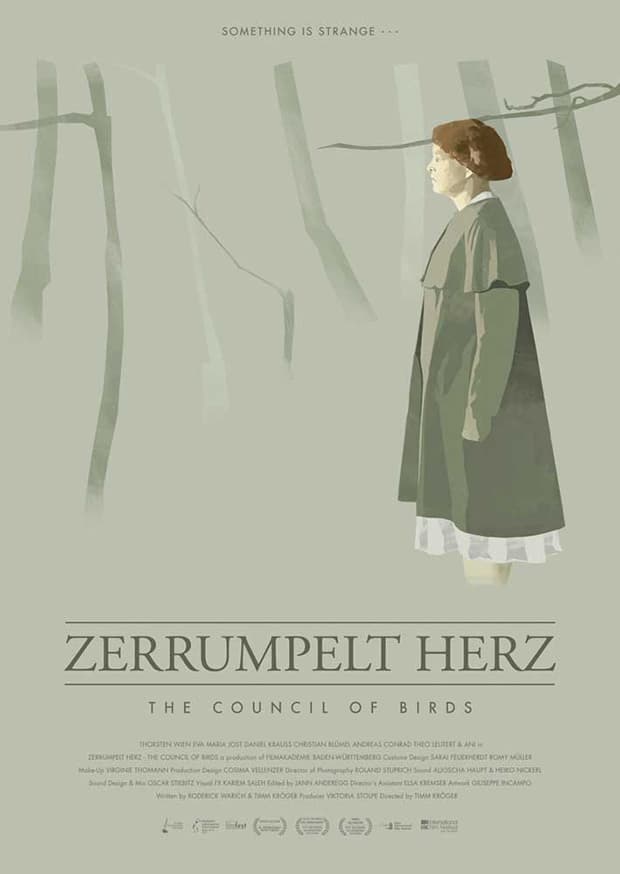 Caratula de ZERRUMPELT HERZ (El concilio de los pajaros) 