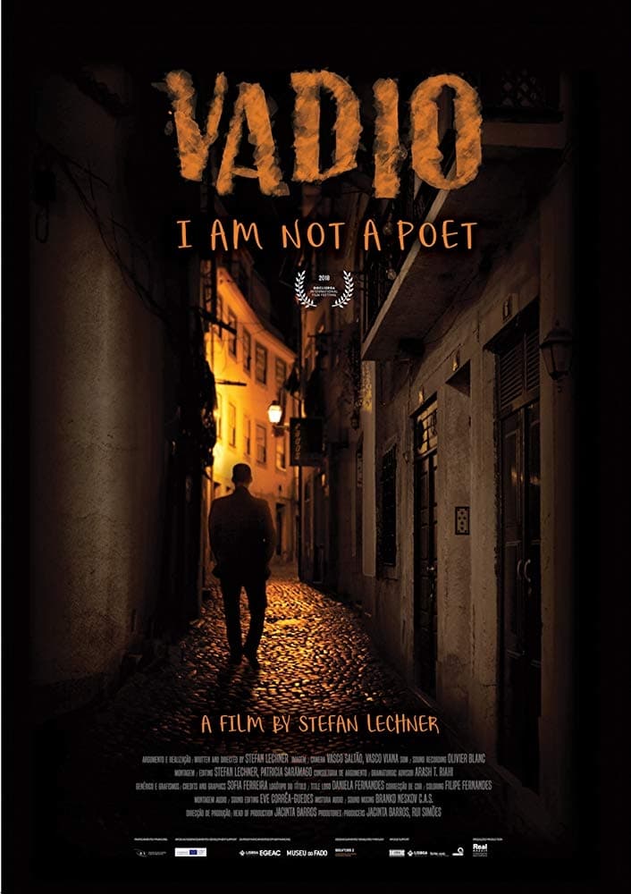 Caratula de VADIO - I AM NOT A POET (Vadio - I Am Not a Poet) 