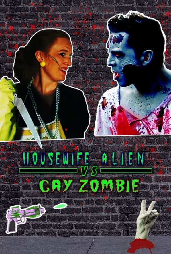 Caratula de Housewife Alien vs. Gay Zombie (None) 