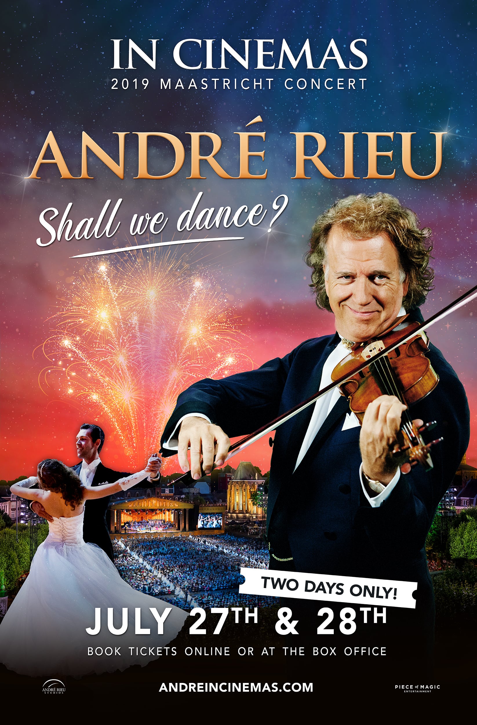 Caratula de Andre Rieu Maastricht Concert Shall We Dance? (¿Bailamos?) 