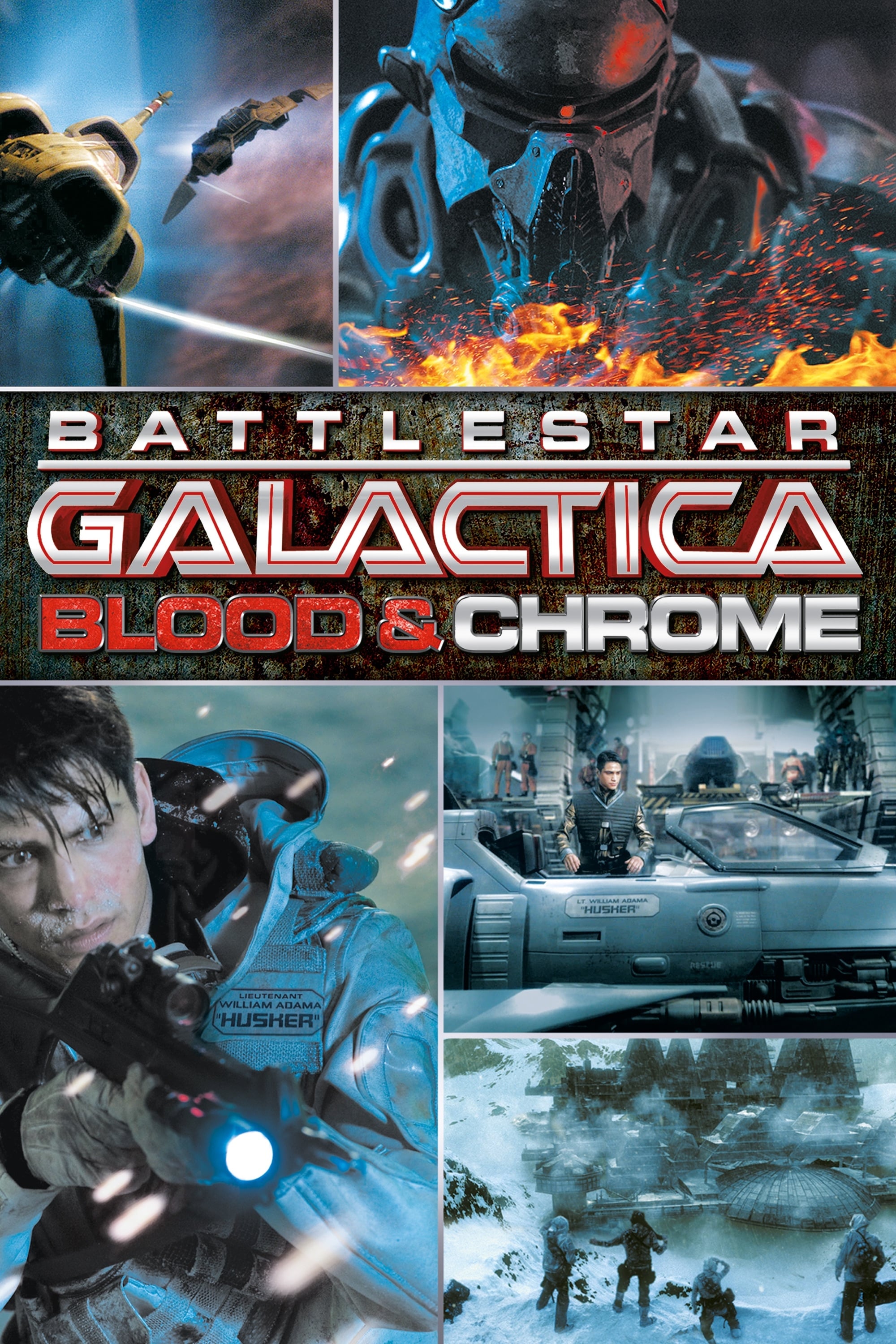 Caratula de Battlestar Galactica: Blood & Chrome (Blood & Chrome) 