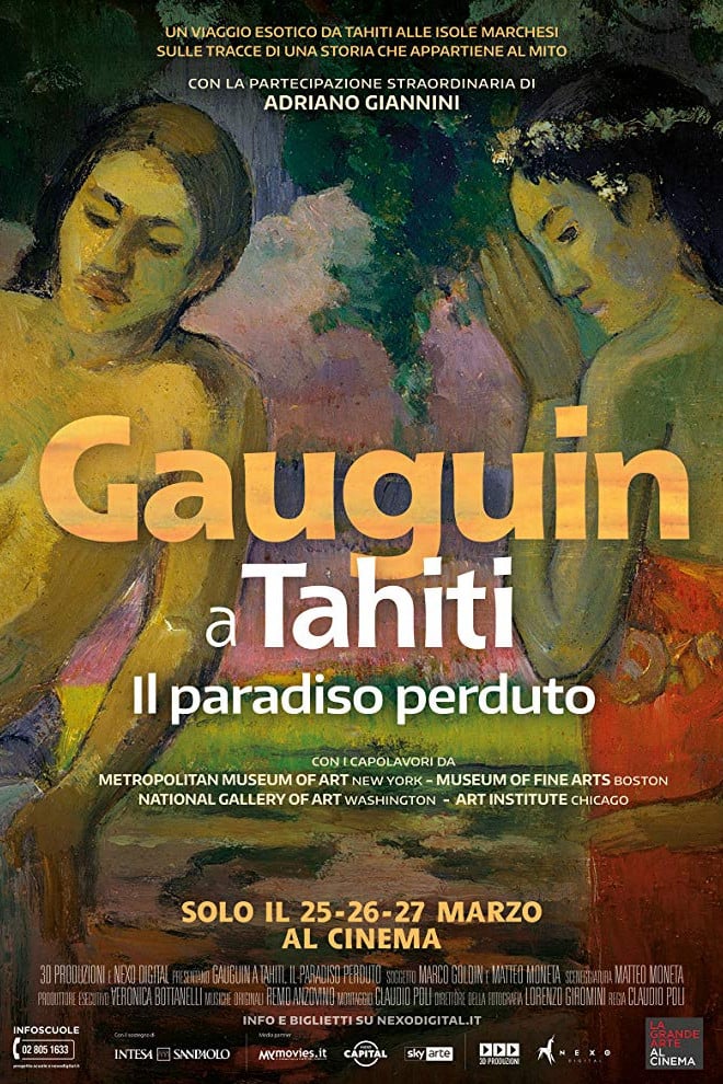Caratula de GAUGUIN A TAHITI. IL PARADISO PERDUTO (Gauguin en Tahiti. El paraiso perdido) 