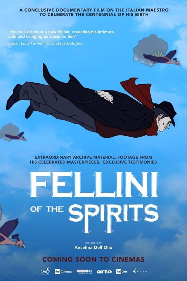 Caratula de Fellini degli spiriti (Fellini de los espíritus) 