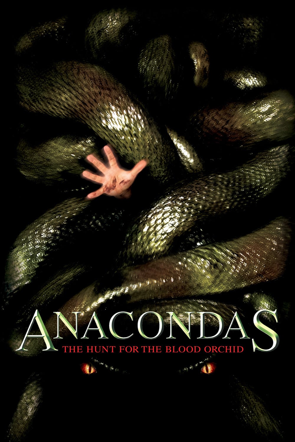 Caratula de ANACONDAS: THE HUNT FOR THE BLOOD ORCHID (ANACONDAS LA CACERIA POR LA ORQUIDEA SANGRIENTA) 