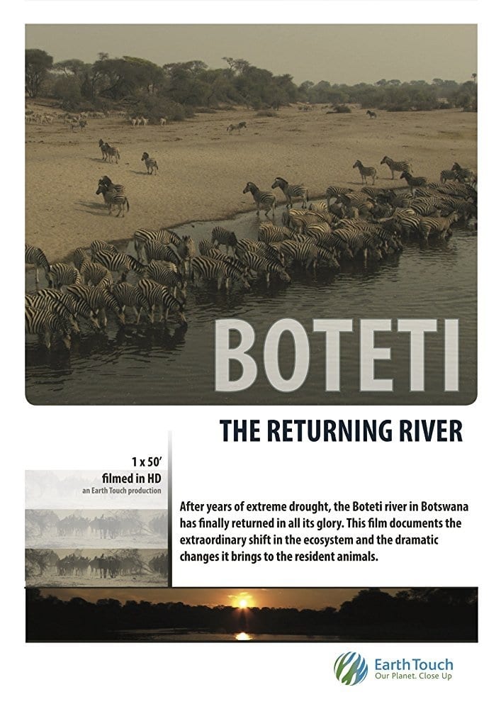 Caratula de Boteti;: (El río Boteti. El regreso de las aguas.) 