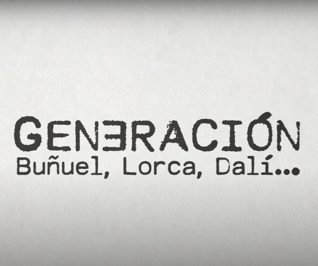 Caratula de Generación: Buñuel, Lorca, Dalí (Generation: Buñuel, Lorca, Dalí) 