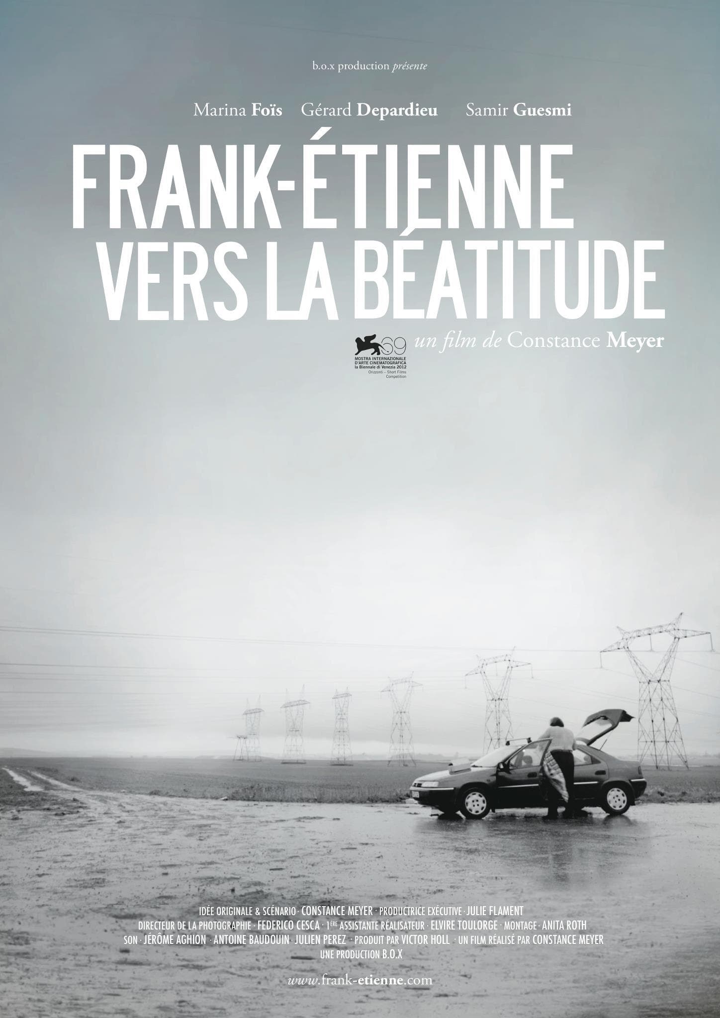 Caratula de Frank-Étienne vers la béatitude (Frank-Étienne hacia la beatitud) 