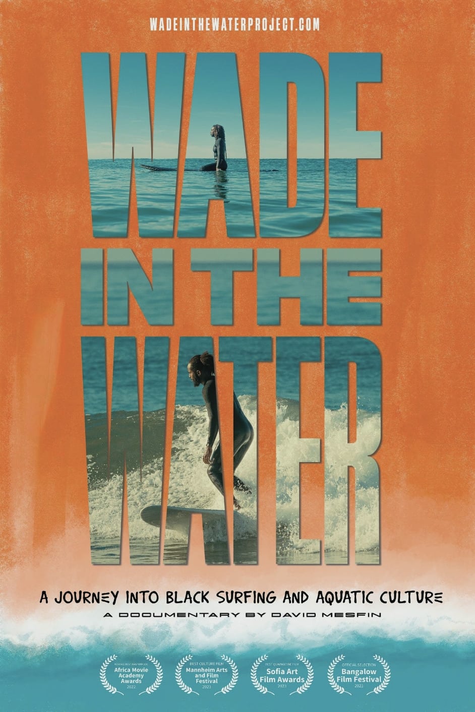 Caratula de Wade in the Water: A Journey into Black Surfing and Aquatic Culture (Wade in the Water: A Journey into Black Surfing and Aquatic Culture) 