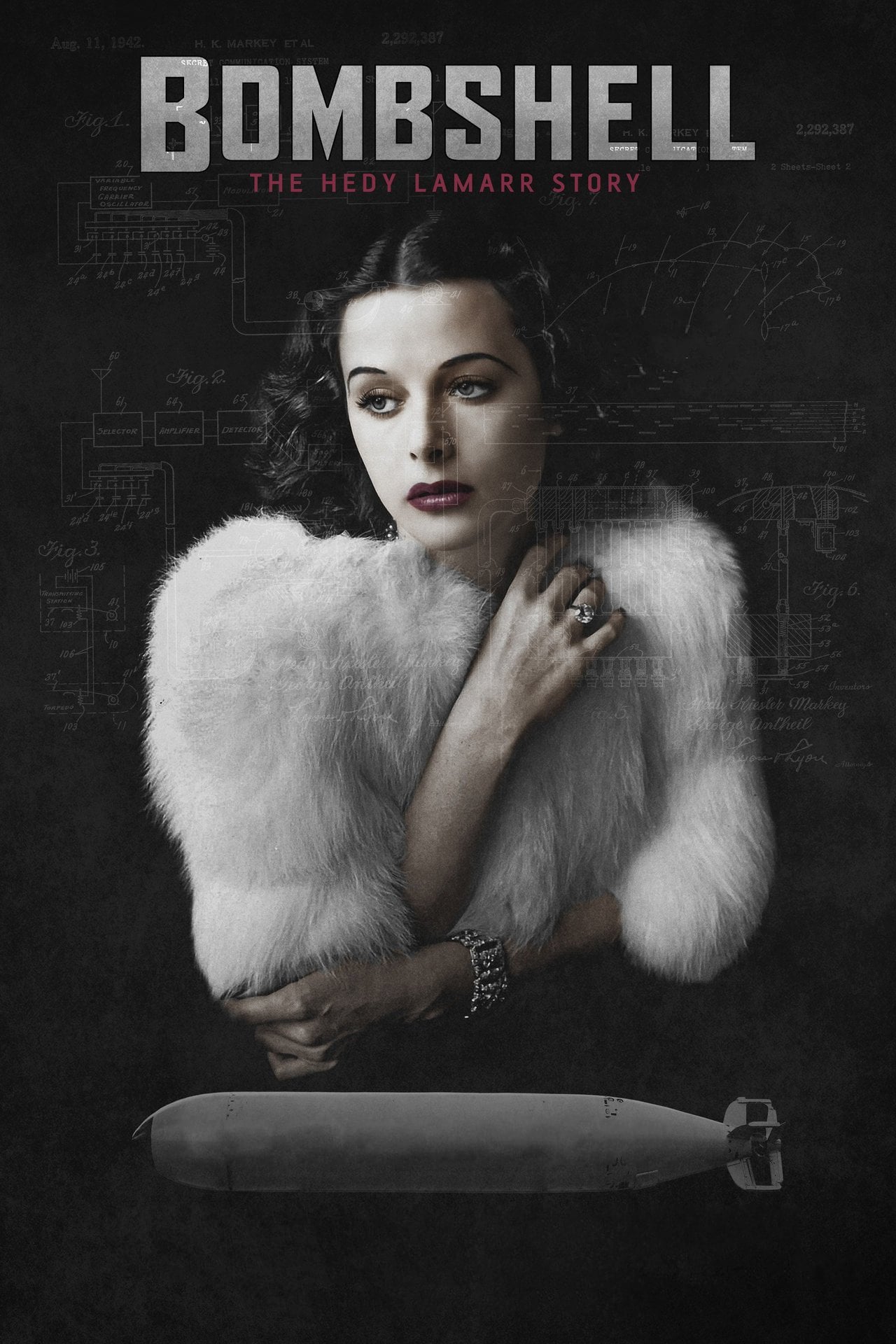 Caratula de Bombshell: The Hedy Lamarr Story (Bombshell: La història de Hedy Lamarr) 