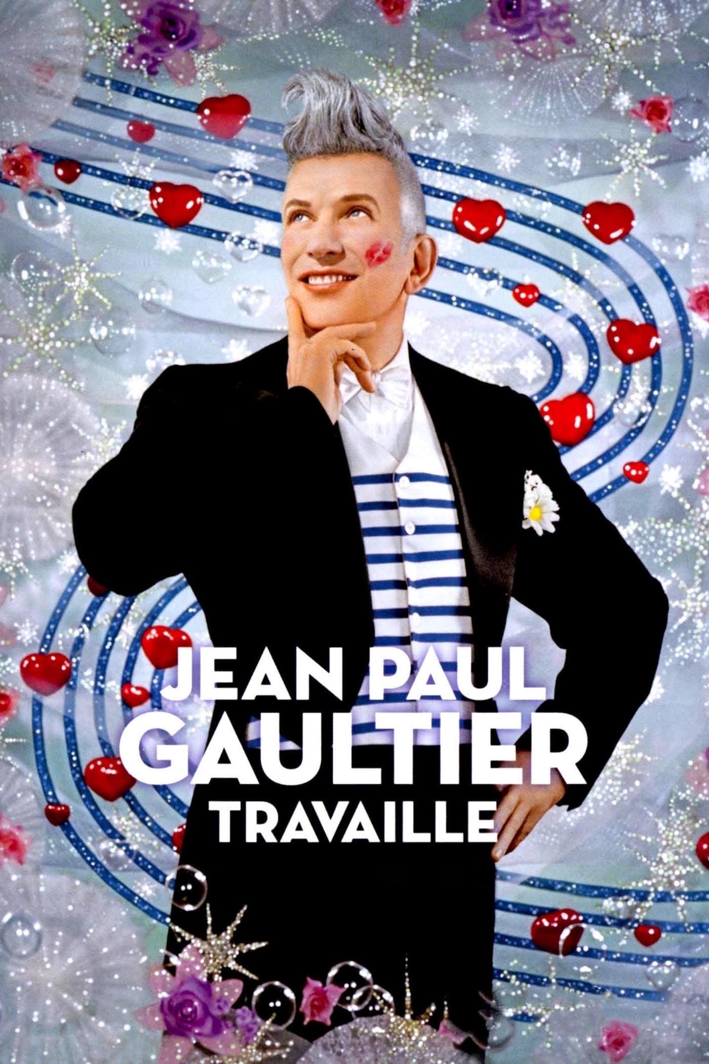Caratula de Jean-Paul Gaultier travaille (Jean Paul Gaultier en el trabajo) 