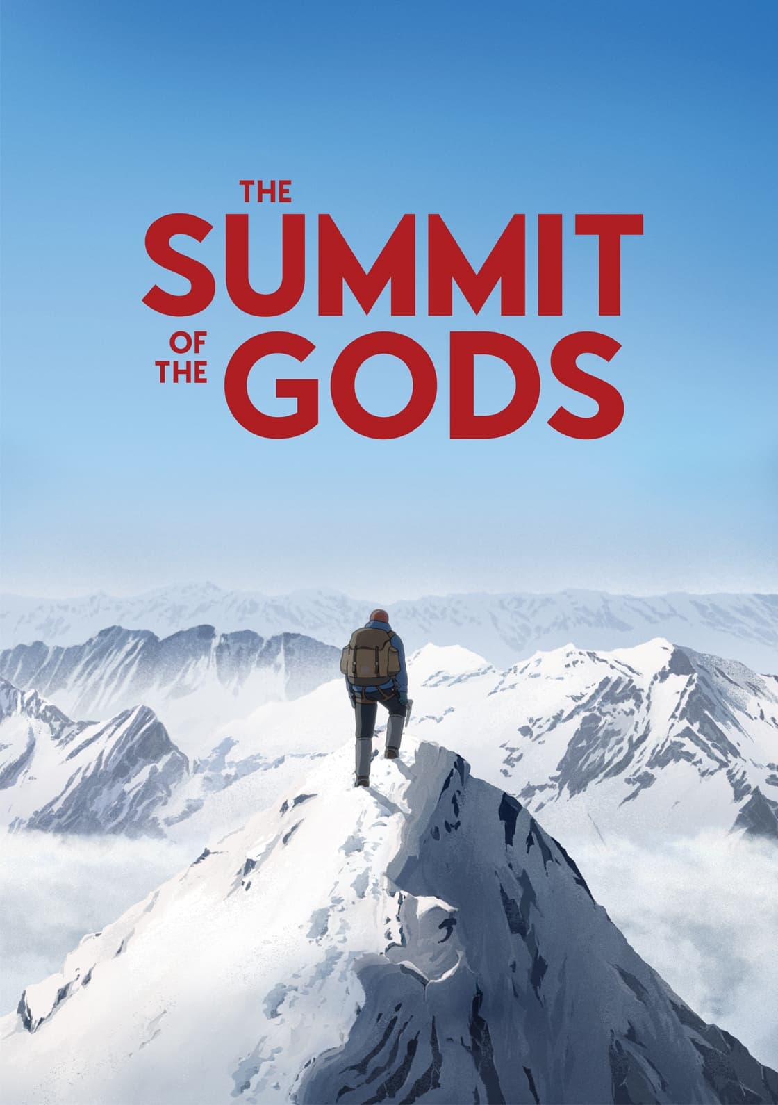 Caratula de Le Sommet des dieux (La cumbre de los dioses) 