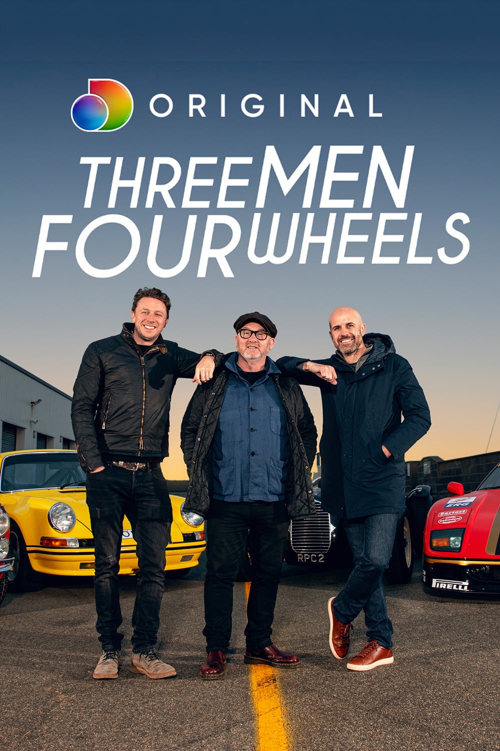 Caratula de Three Men Four Wheels (Three Men Four Wheels) 