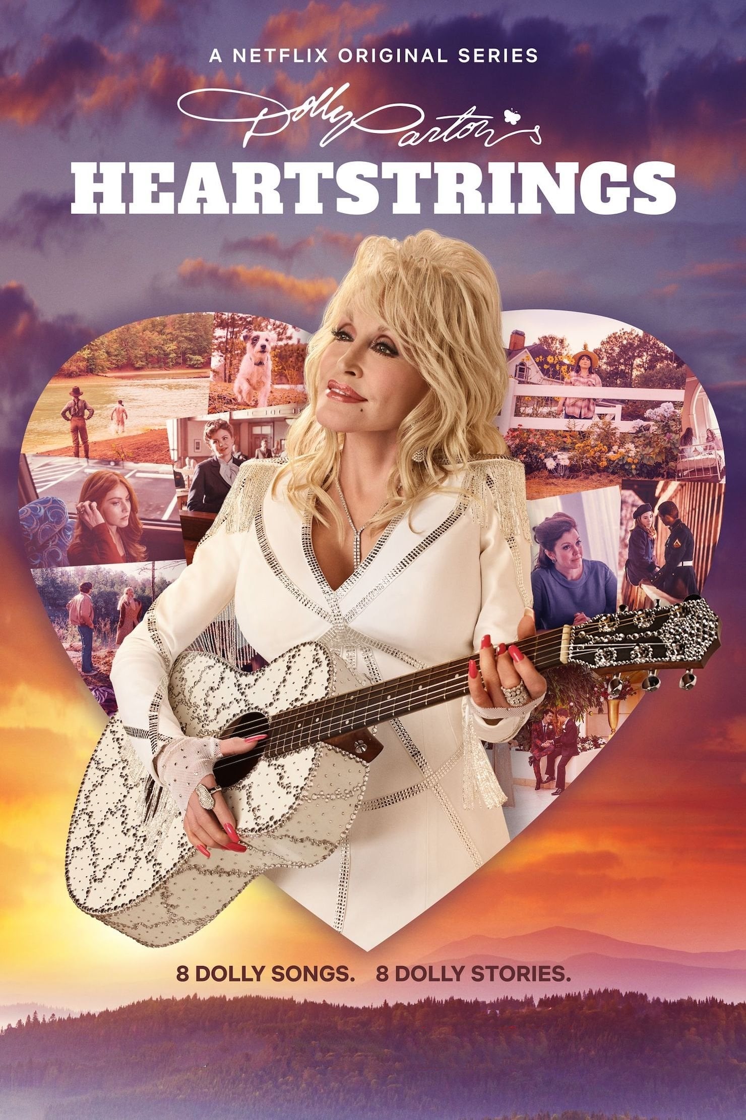 Caratula de Dolly Parton's Heartstrings (Dolly Parton: Acordes del corazón) 