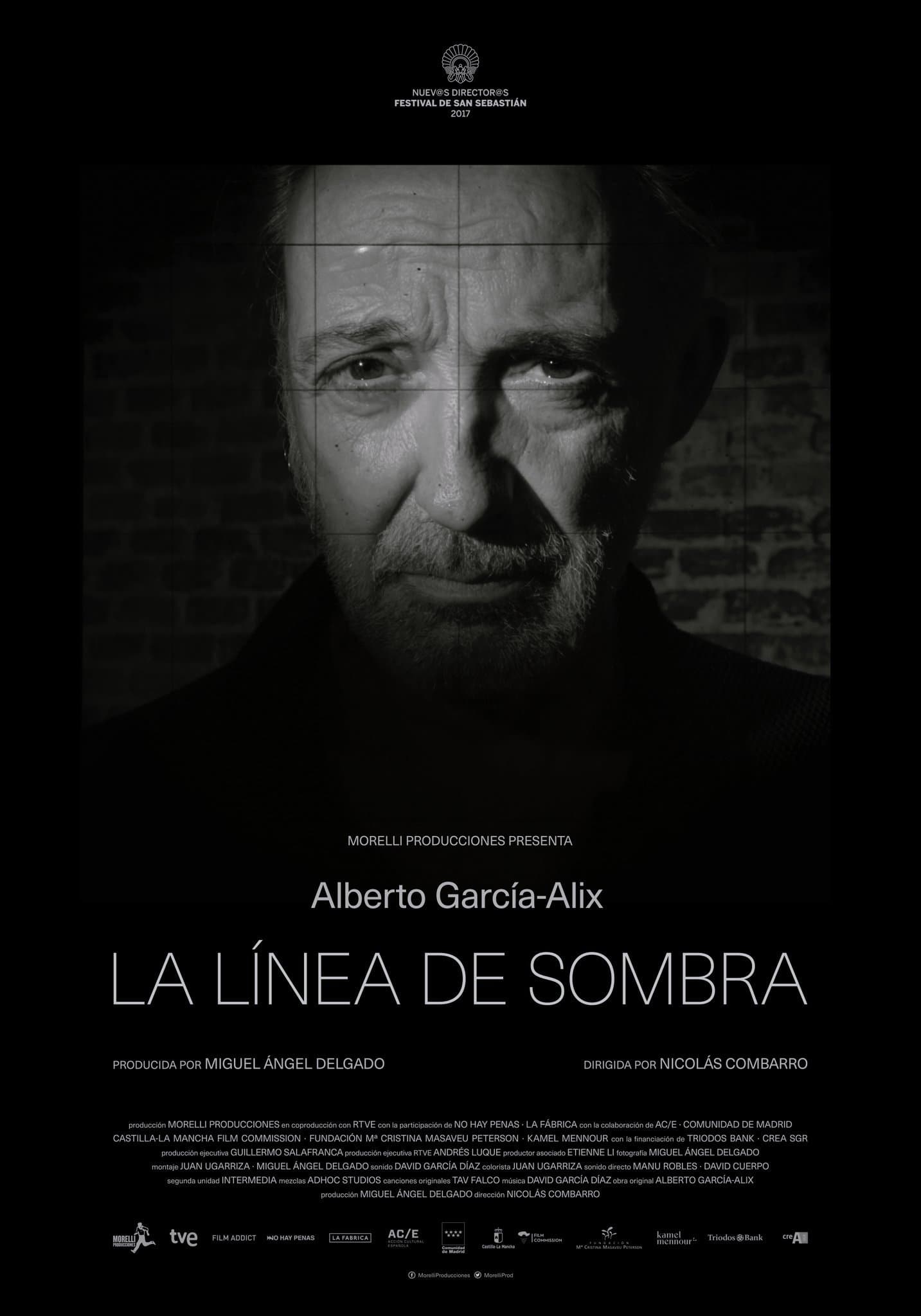 Caratula de Alberto García-Alix. La línea de sombra (The Shadow-Line) 