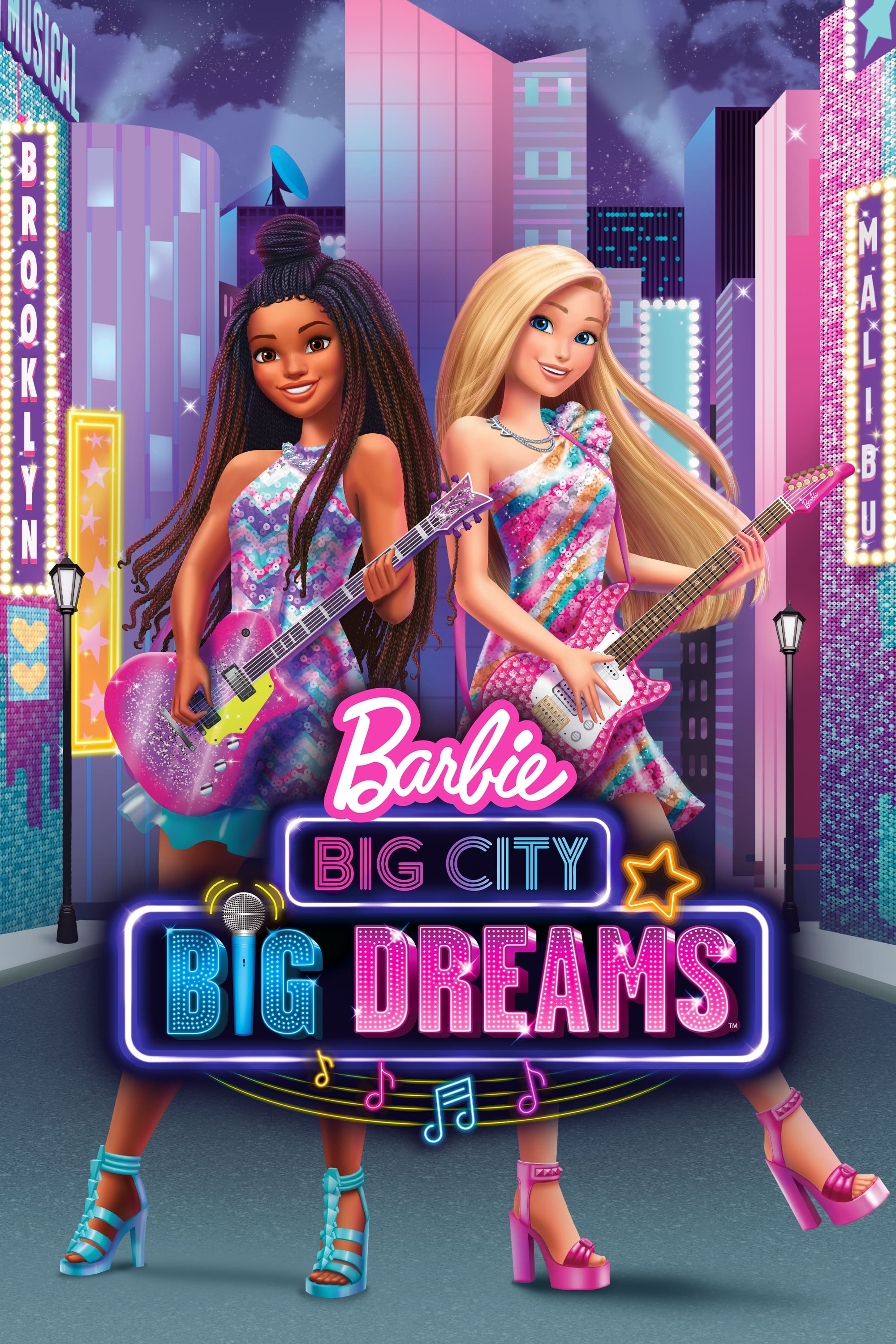 Caratula de Barbie: Big City, Big Dreams (Barbie: Grandes sueños en la gran ciudad) 