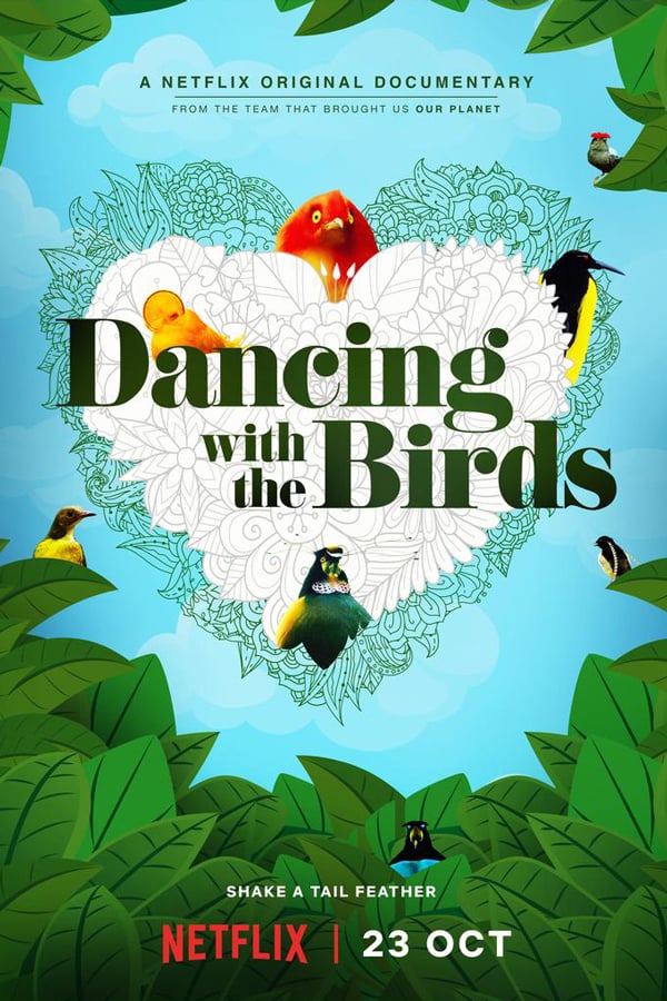 Caratula de Dancing with the Birds (Bailando con los pájaros) 