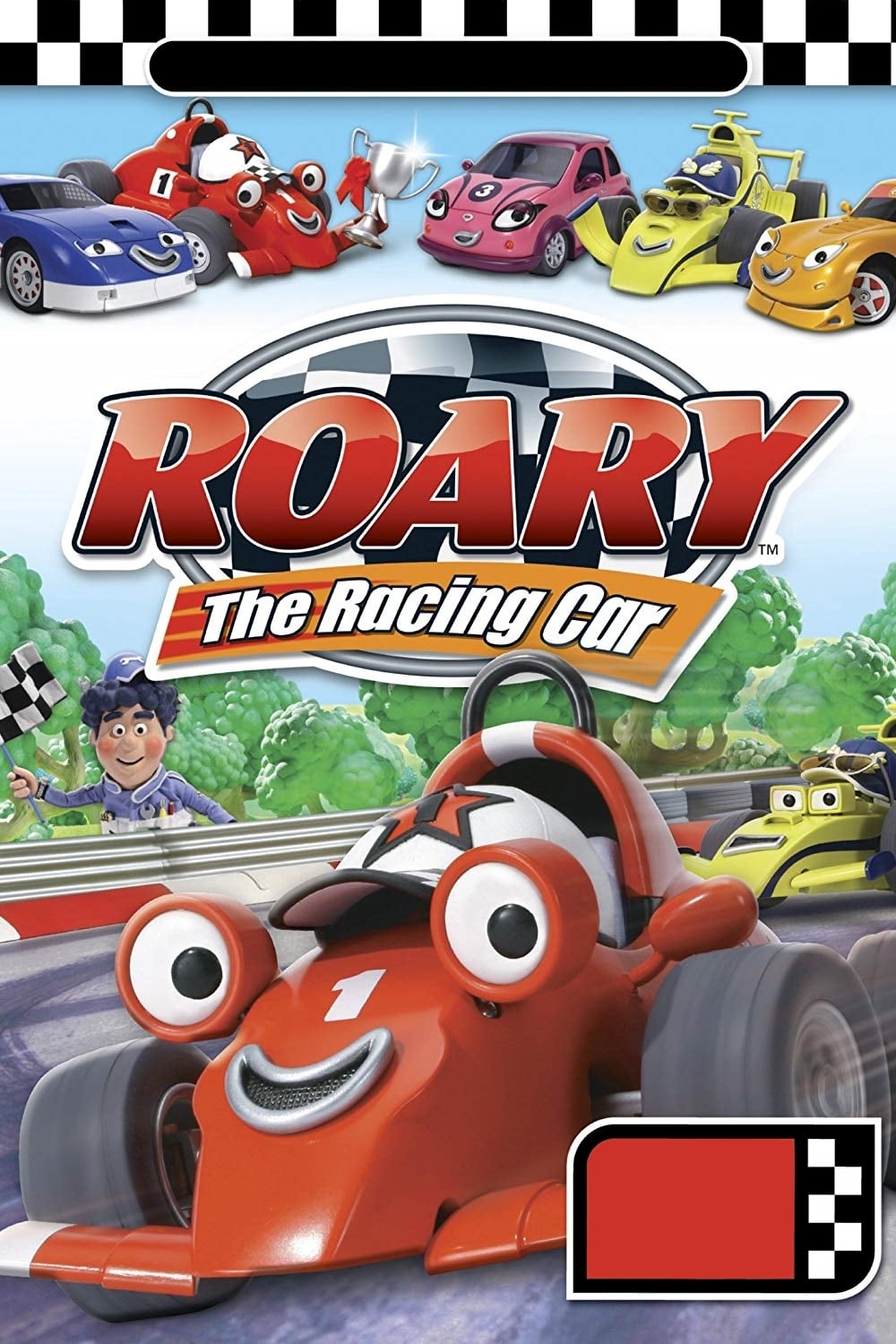 Caratula de ROARY THE RACING CAR (Roary el cochecito veloz / Roary el coche de carreras) 