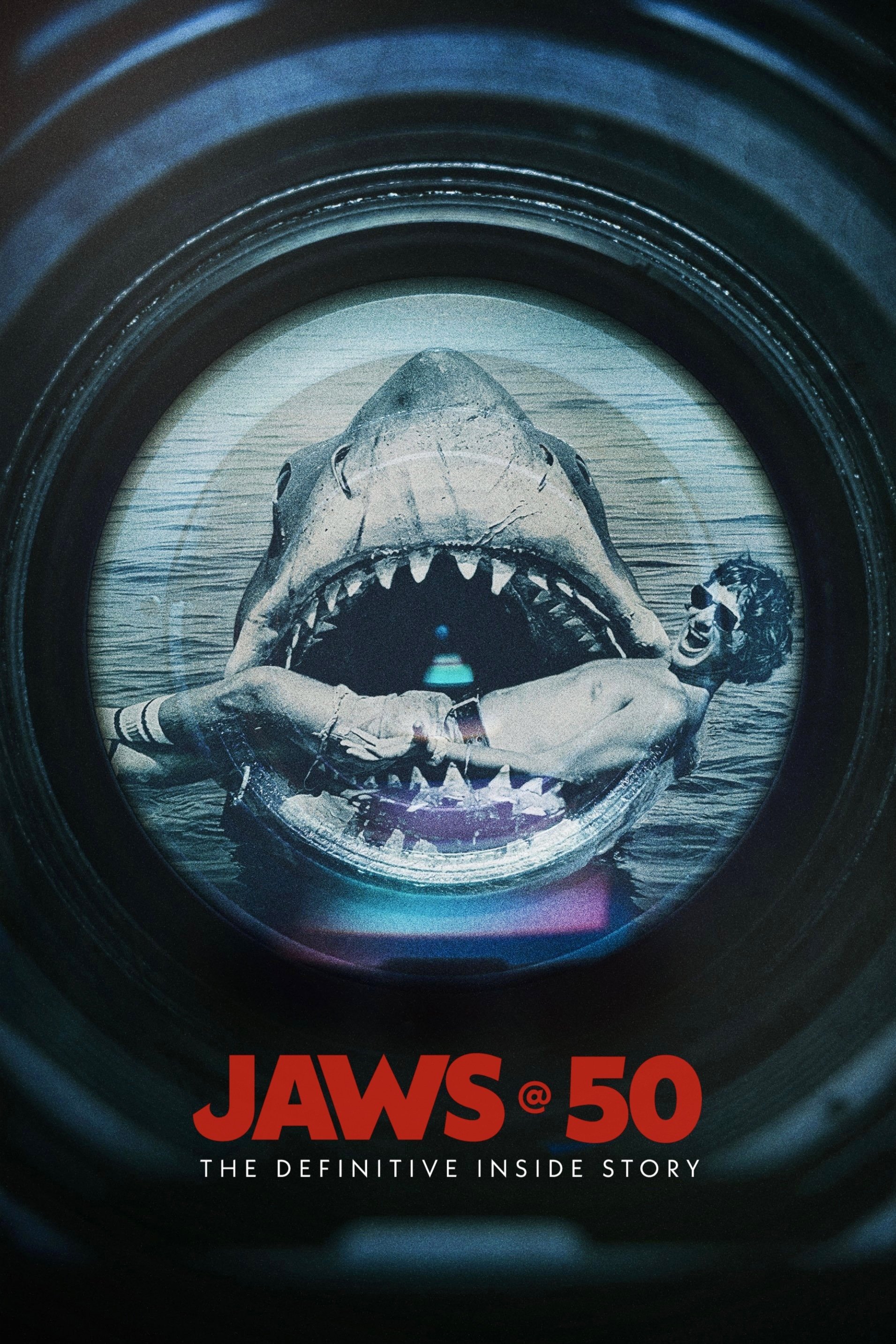 Caratula de Jaws @ 50: The Definitive Inside Story (Tiburón: La historia definitiva)