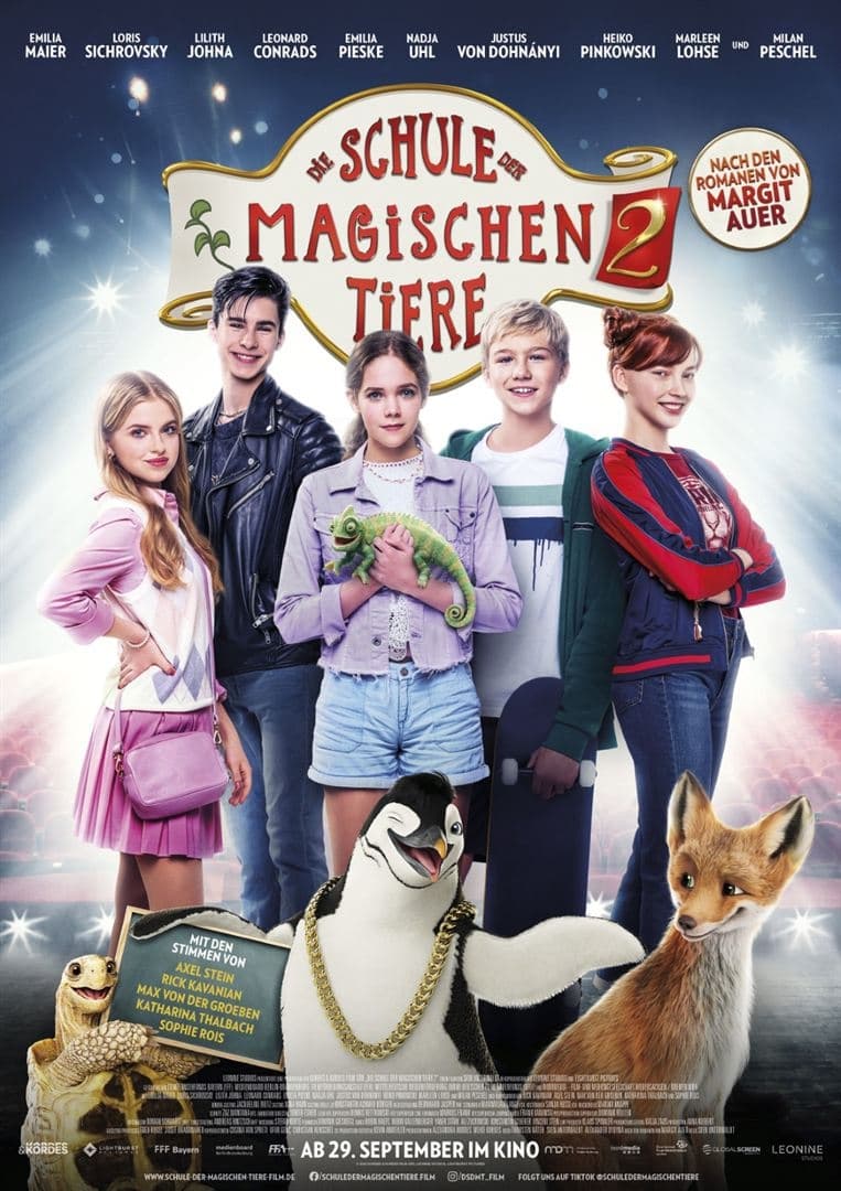 Caratula de Die Schule der magischen Tiere 2 (El colegio de los animales mágicos 2) 