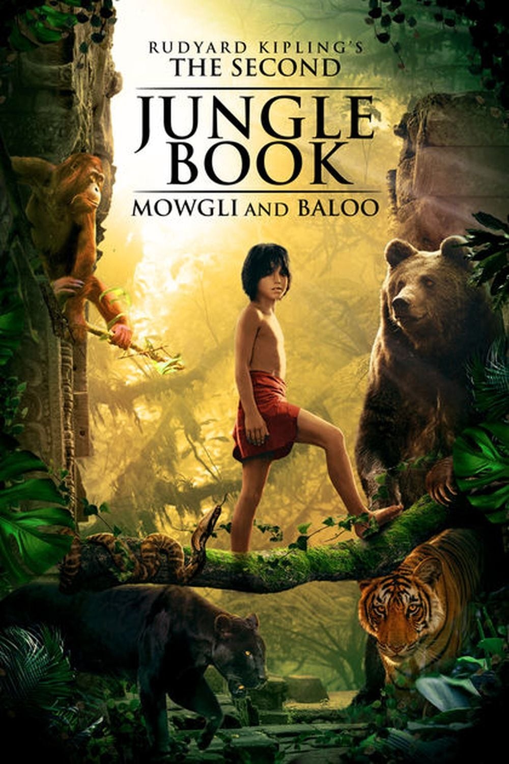 Caratula de THE SECOND JUNGLE BOOK: MOWGLI & BALOO (MOWGLI Y BALOO) 