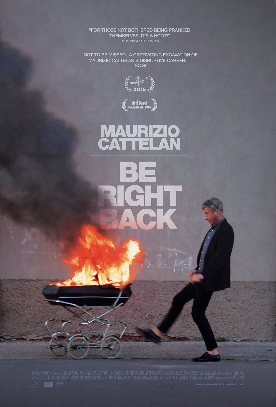Caratula de MAURIZIO CATTELAN: BE RIGHT BACK (MAURIZIO CATTELAN: BE RIGHT BACK) 