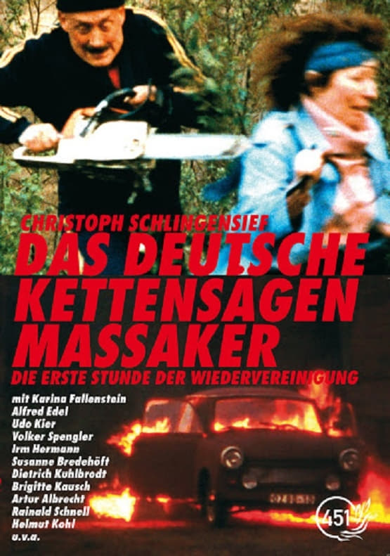 Caratula de DAS DEUTSCHE KETTENSAGENMASSAKER (La masacre alemana de la motosierra) 