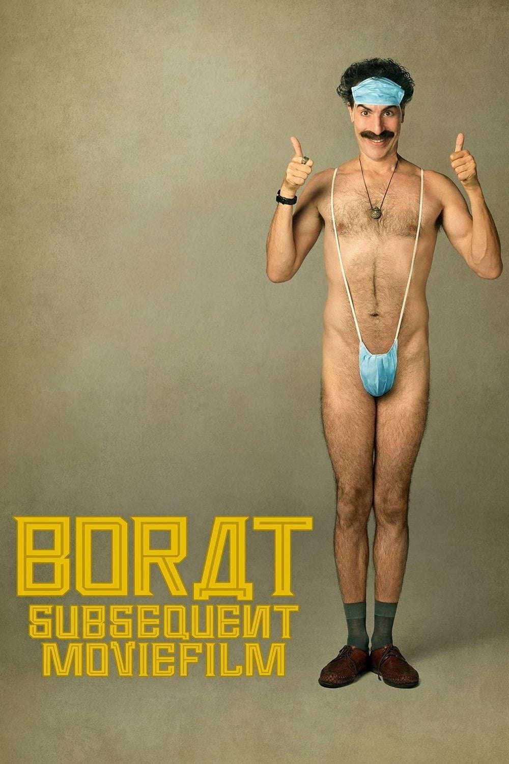 Caratula de Borat Subsequent Moviefilm: Delivery of Prodigious Bribe to American Regime for Make Benefit Once Glorious Nation of Kazakhstan (Borat, película film secuela) 