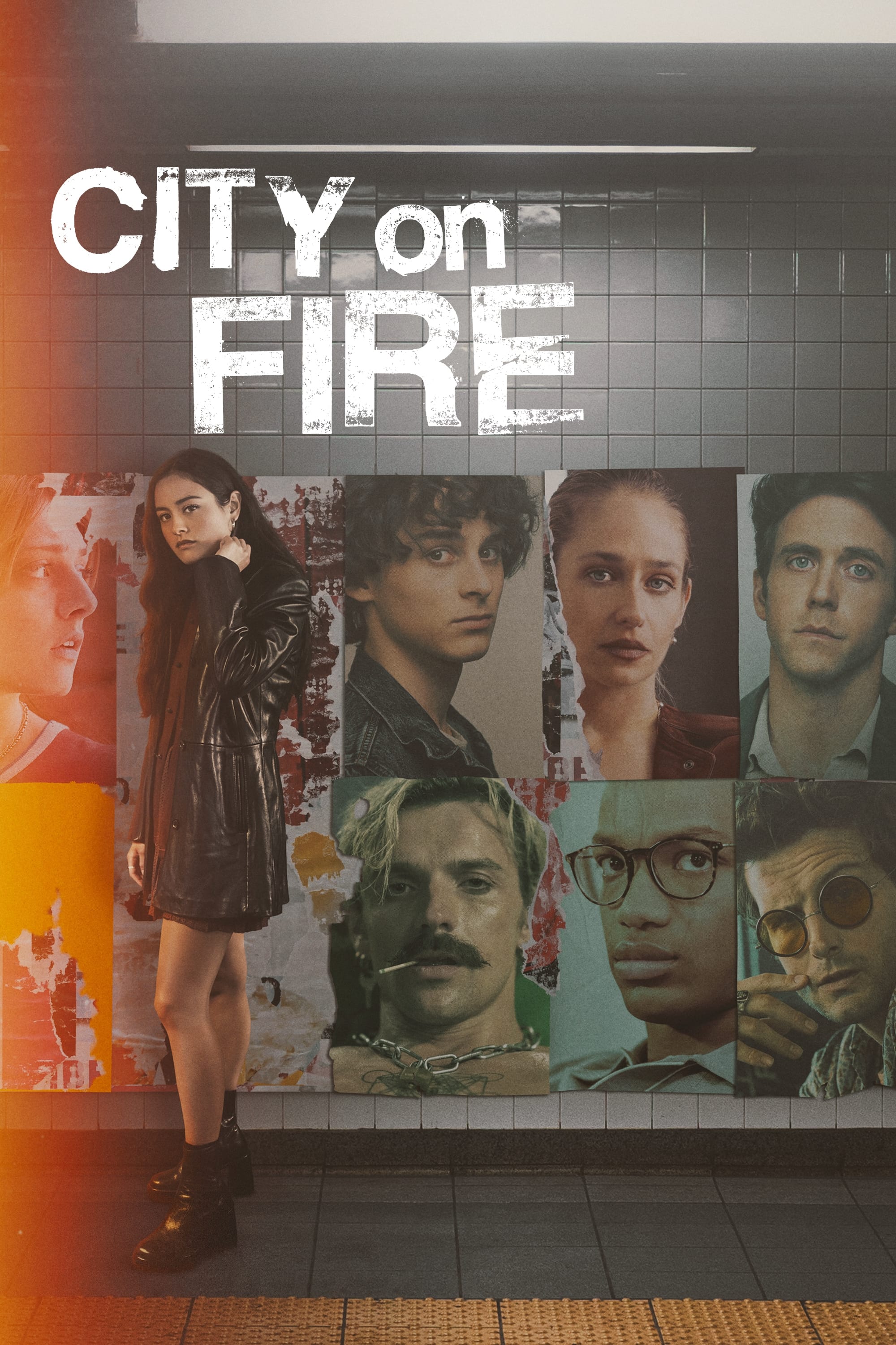 Caratula de City on Fire (Ciudad en llamas) 