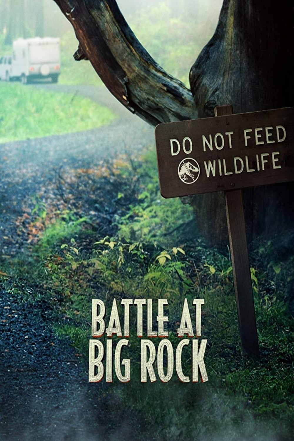 Caratula de Battle at Big Rock (Jurassic World: Batalla en Big Rock) 