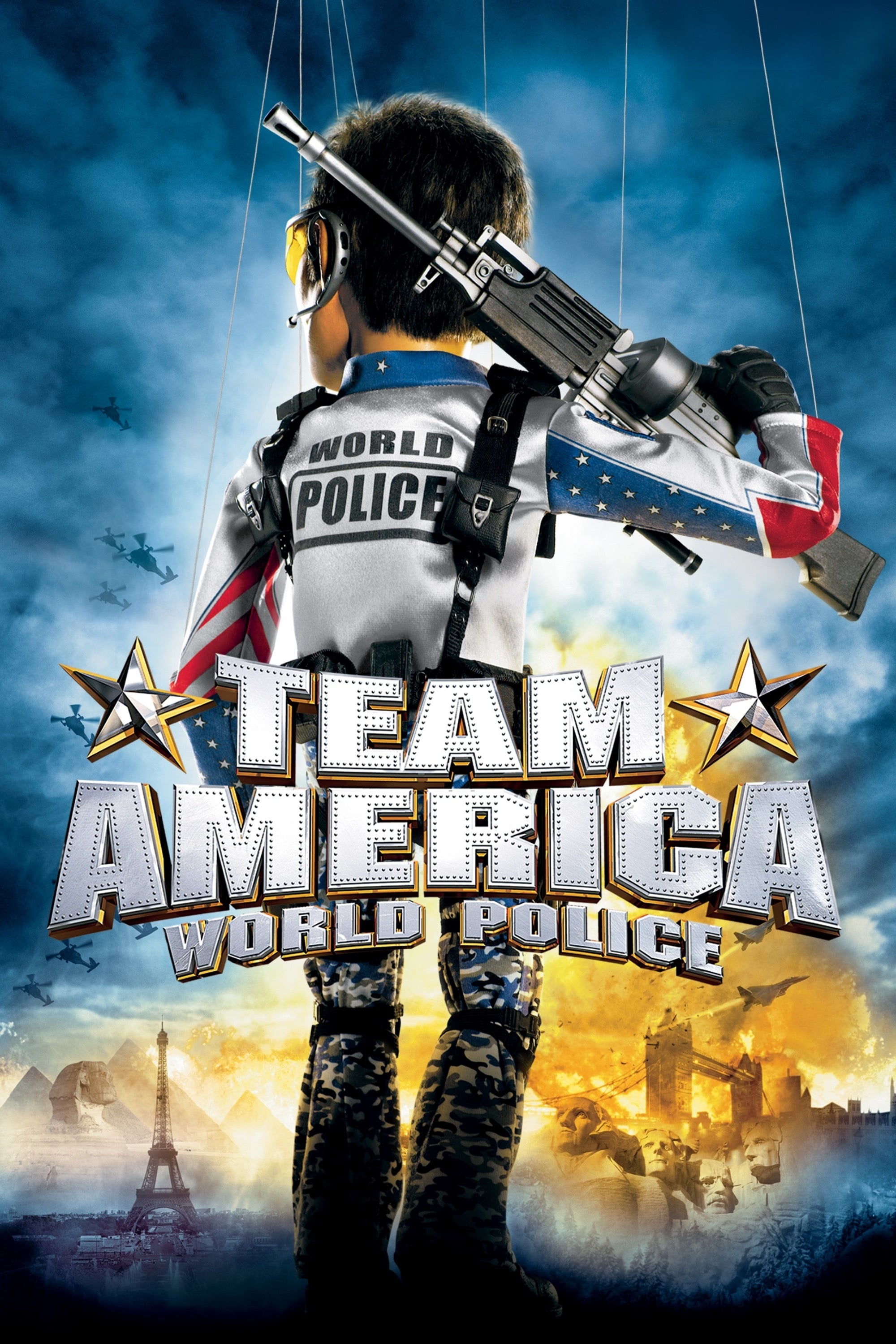 Caratula de TEAM AMERICA: WORLD POLICE (TEAM AMERICA LA POLICIA DEL MoN) 