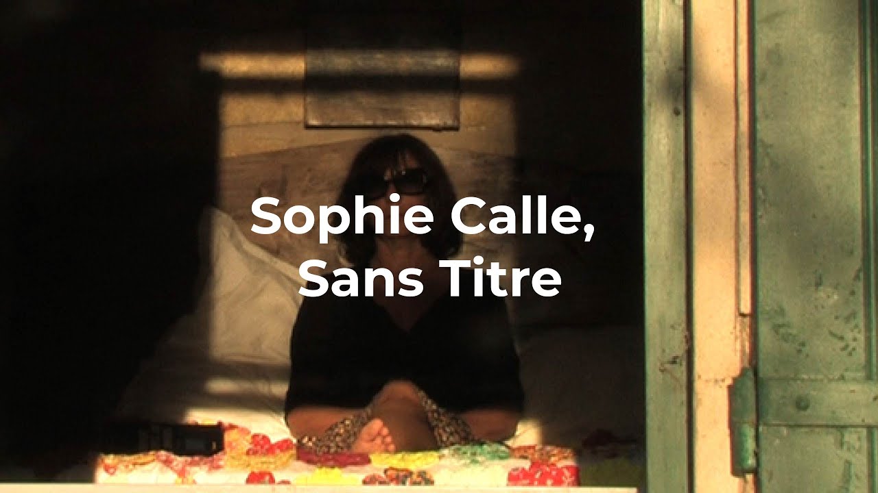 Caratula de Sophie Calle, sans titre (Sophie Calle, sense títol) 