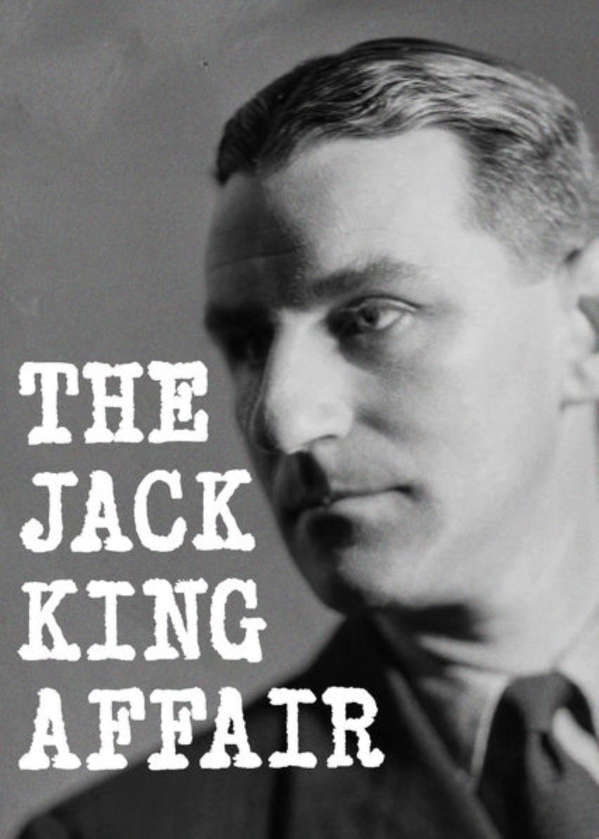 Caratula de L AFFAIRE JACK KING (El caso Jack King) 