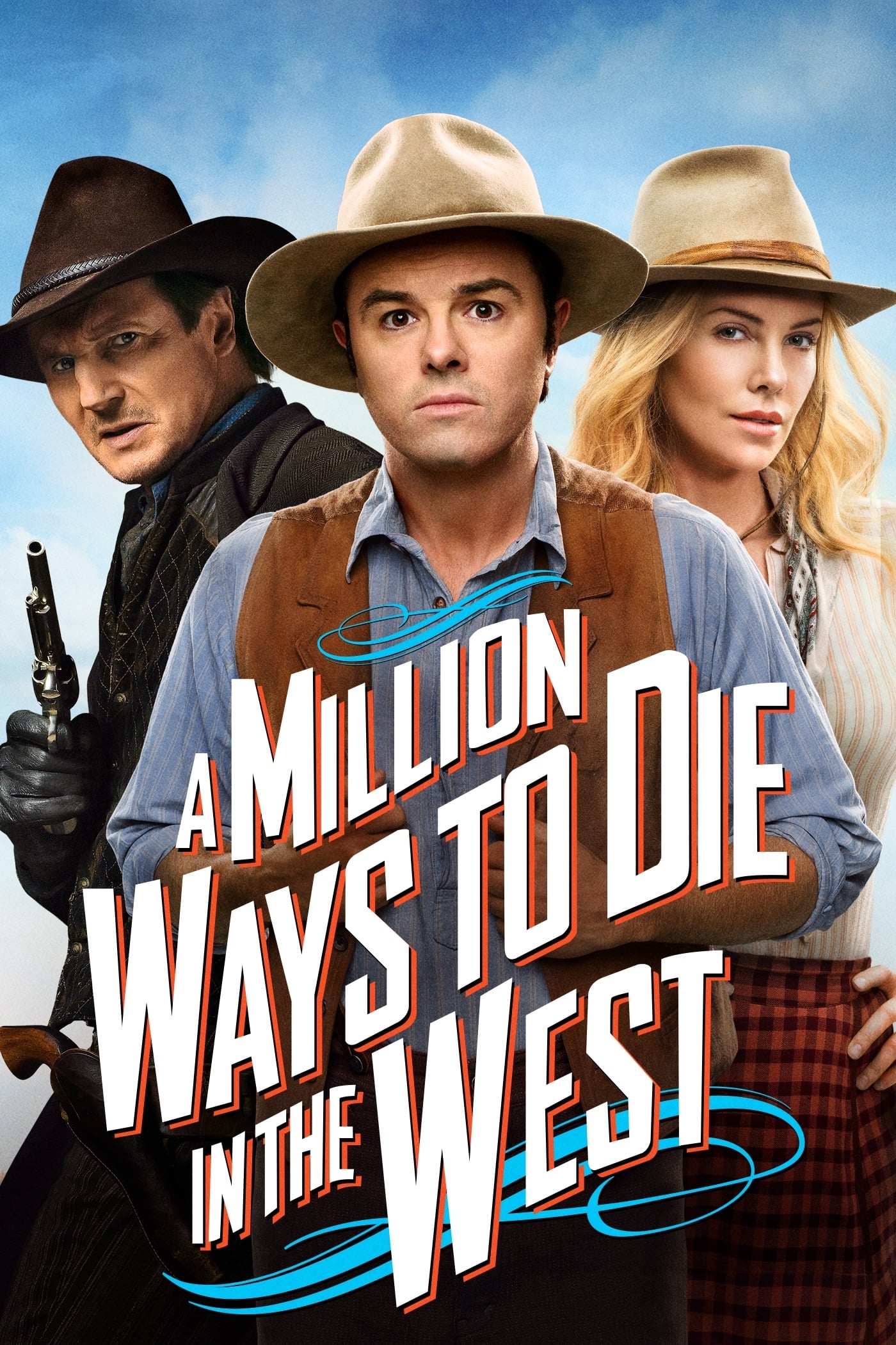 Caratula de A Million Ways to Die in the West (Mil maneras de morder el polvo) 
