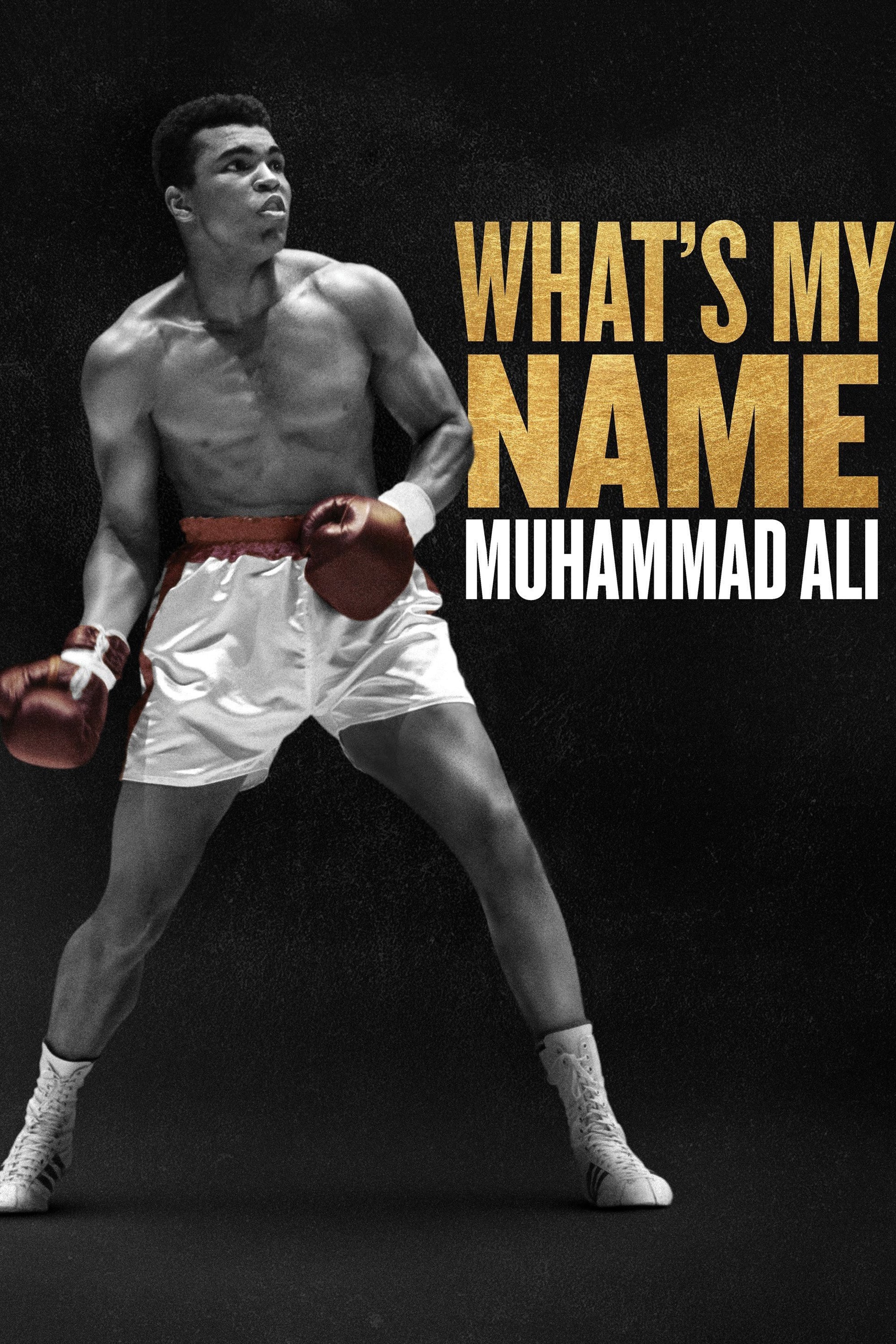 Caratula de WHAT S MY NAME MUHAMMAD ALI (Me llamo Muhammad Ali) 