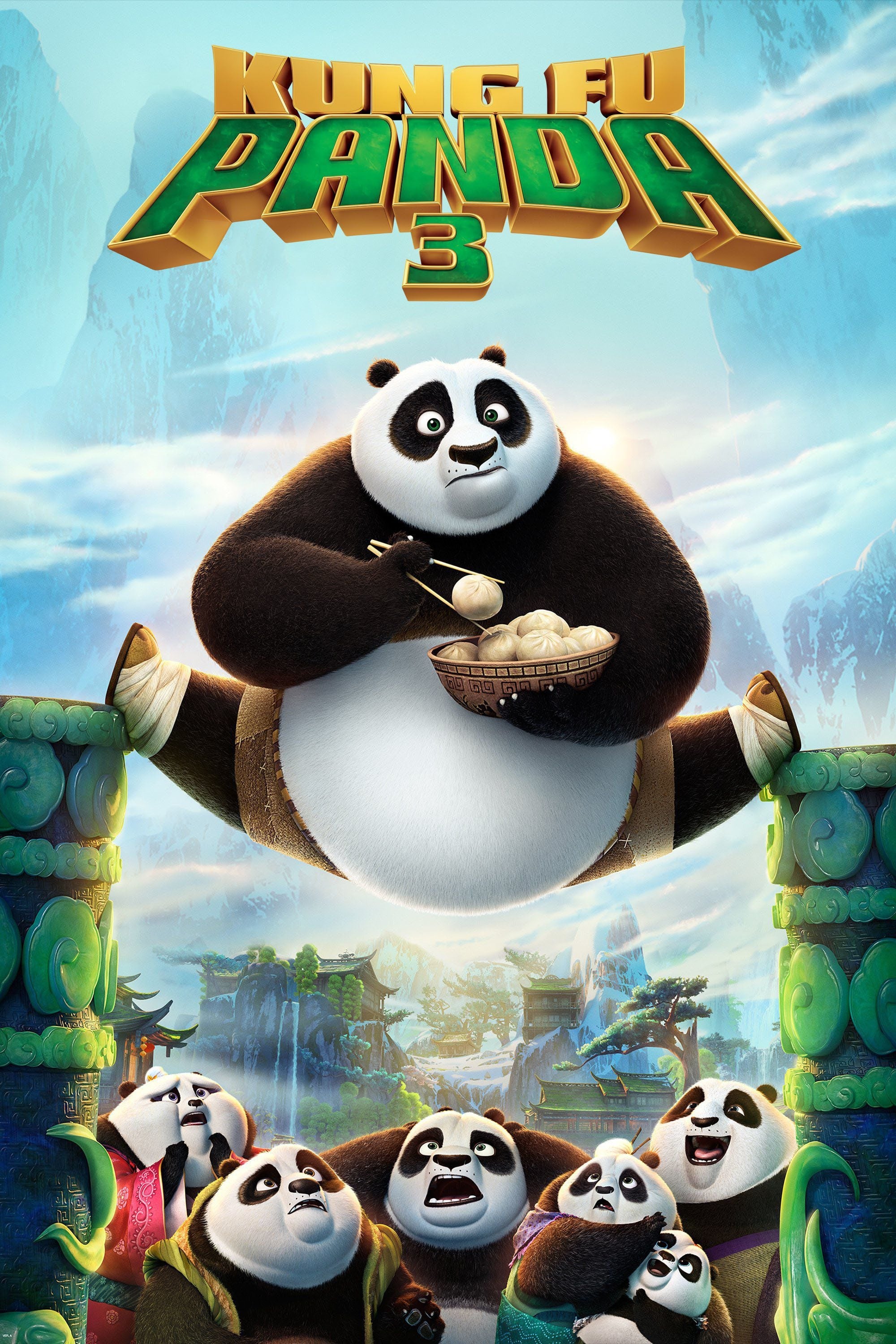 Caratula de Kung Fu Panda 3 (Kung Fu Panda 3) 